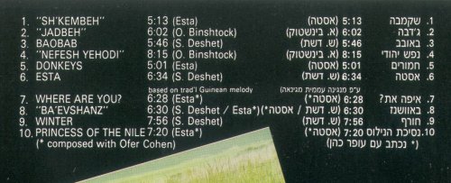 ES: Tracks List